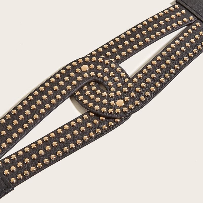 Elastic Belt Corset Dress Decorative Belt Female Luxury Belt Shaping Girdle