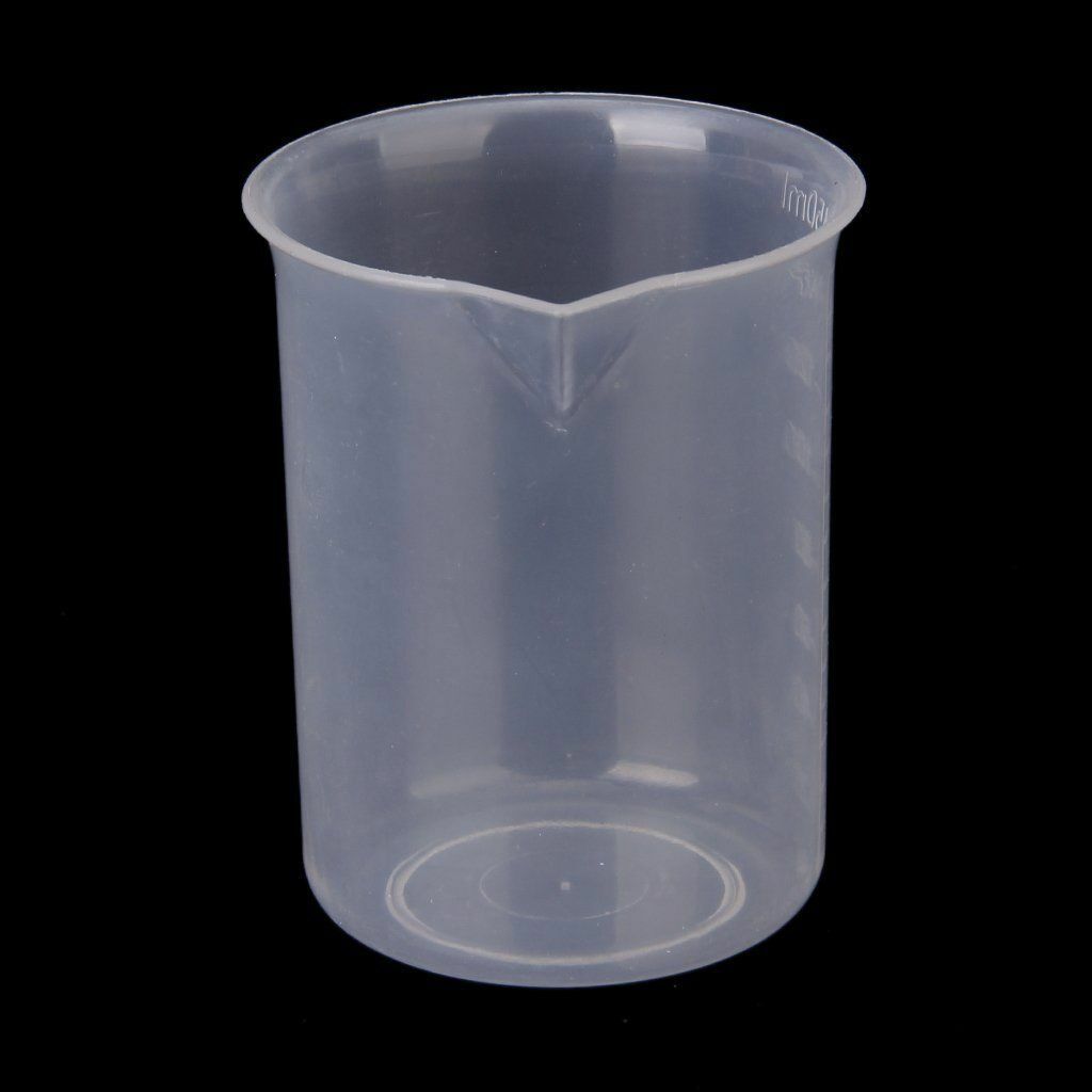 150ml Transparent Graduated Beaker Measuring Cup Plastic HY