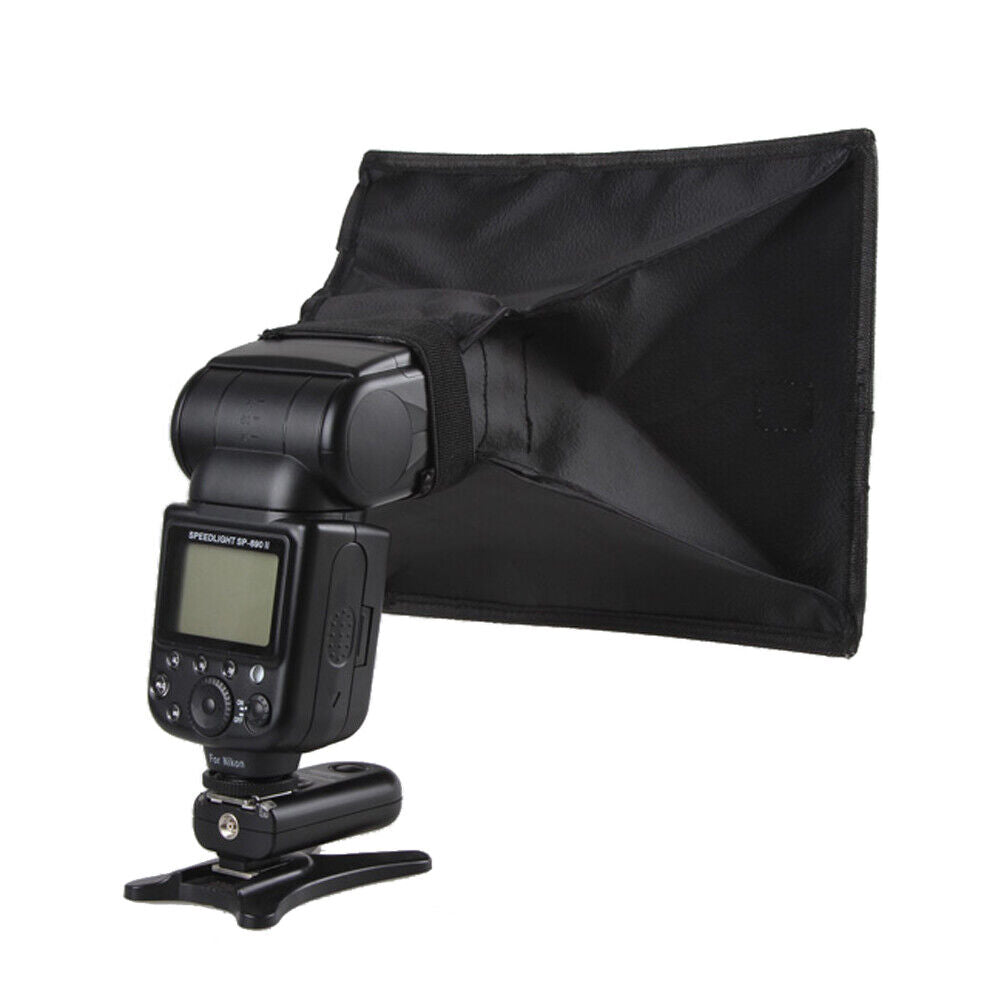 Universal Flash Lamp Soft Box Mini Diffuser for Canon Nikon Sony 15*17cm