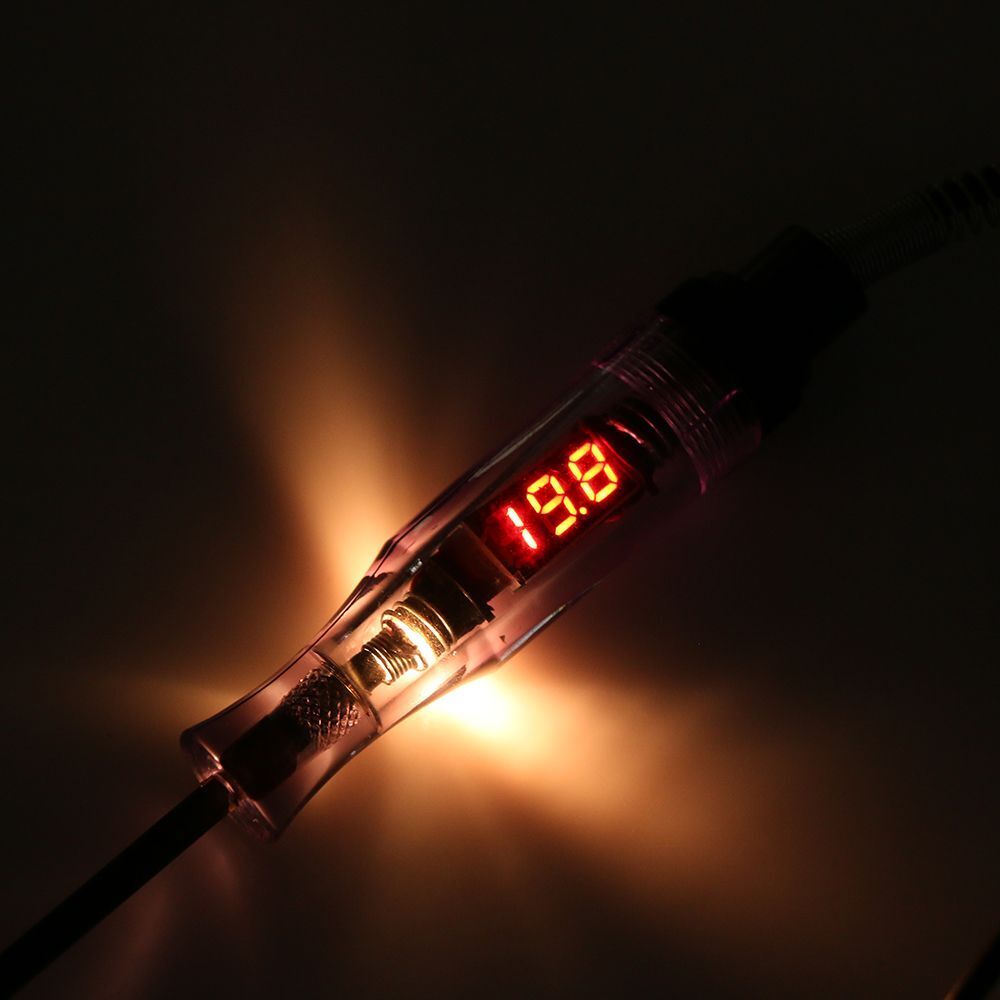 Tool LED Light Car Electric Voltage Test Pen  Tester Digital LCD Probe Detector