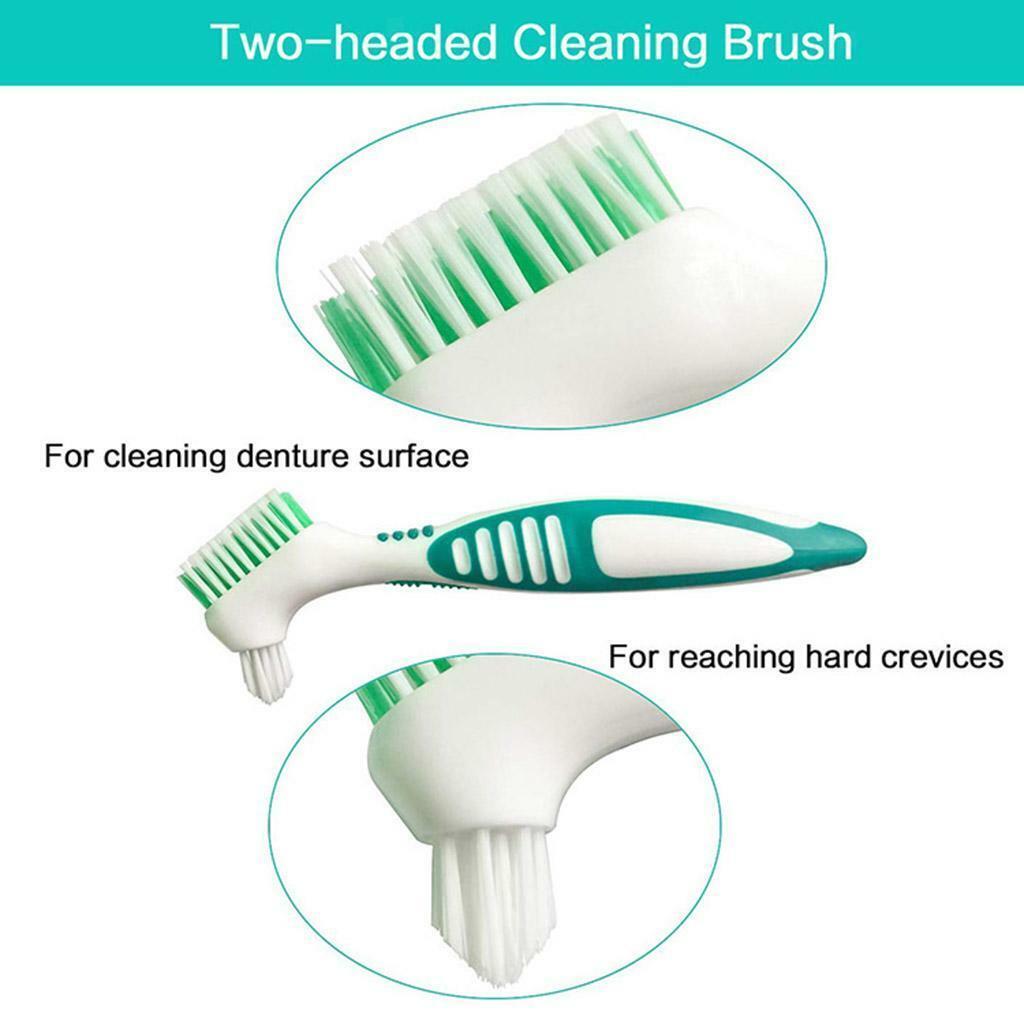 4x  Brushes Bristles Y-Shape False  Food Residue Toothbrush