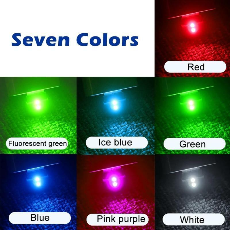 LED Car Atmosphere Light Voice Control Light for Car Keyboard Laptop Decoration