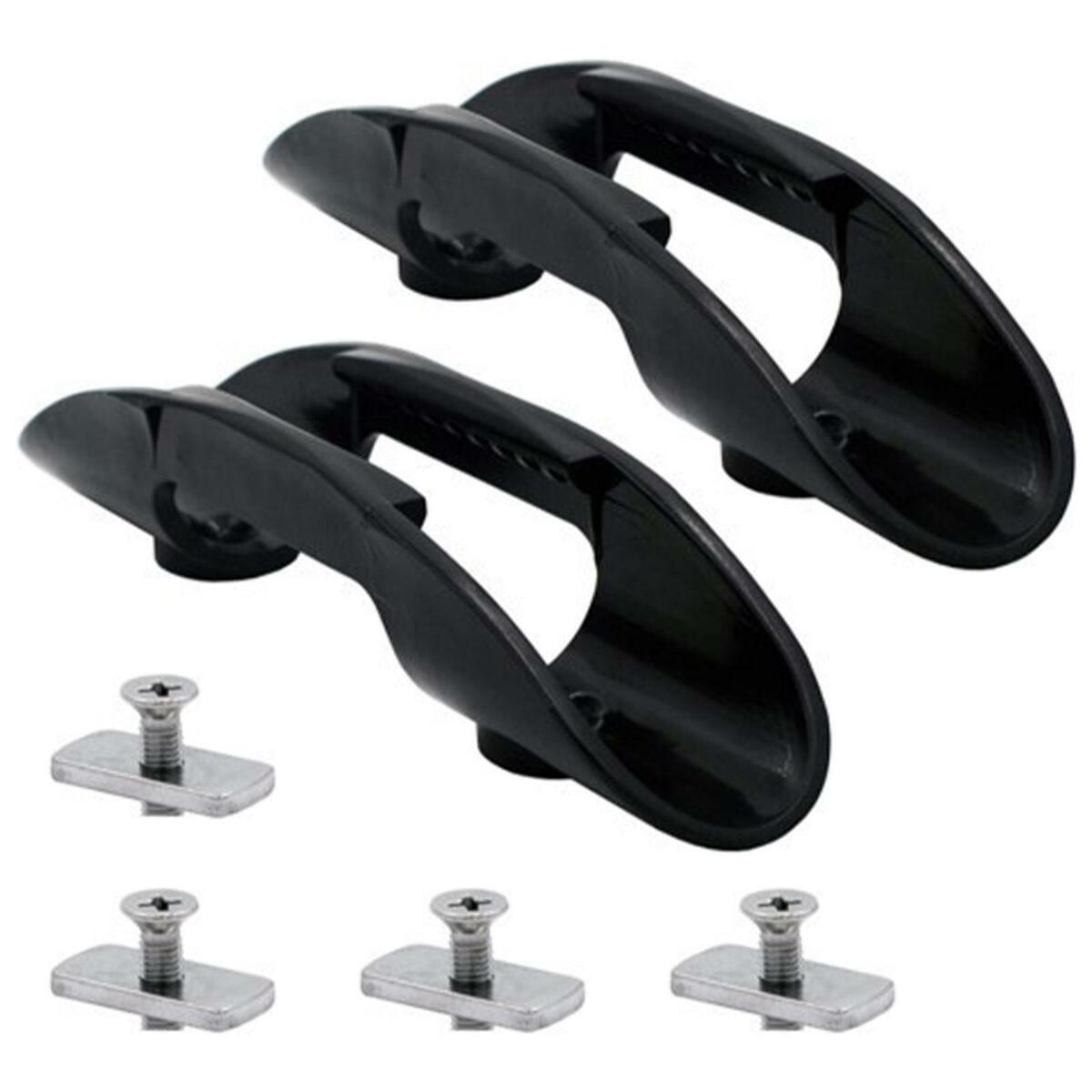 2Pcs  Holder  Oars Keeper Marine  W/ Screws & Gasket