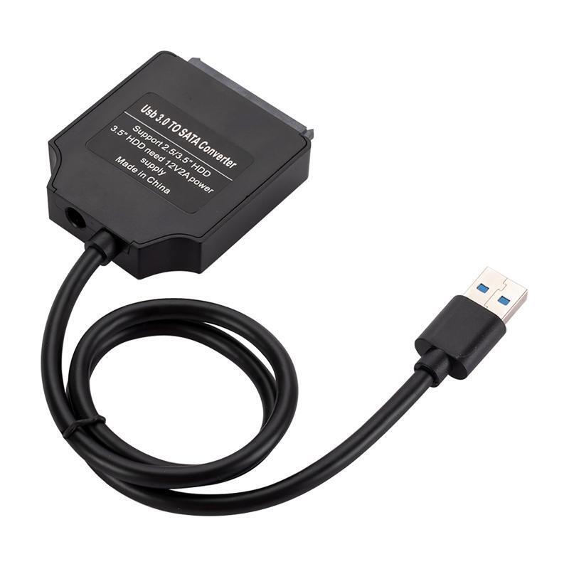 New Sata to USB 3.0 Cable Easy Drive Line for 2.5/3.5 in Hard Drive HDD Adapter
