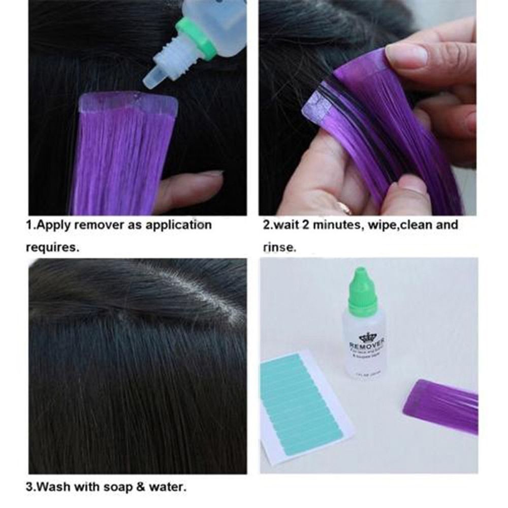 Adhesive Tape Remover Hair Extensions Remover Lace Wig Glue Bond Hair Tape