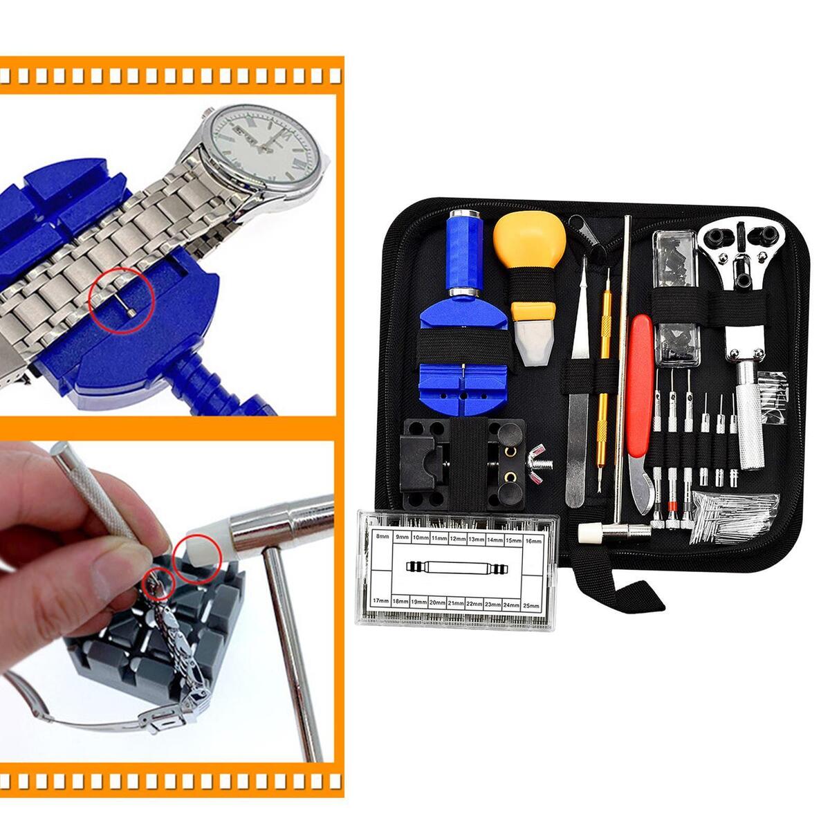 507Pcs Watch Repair Tool Kit Watchmaker Housing Repair Repair Tools Set