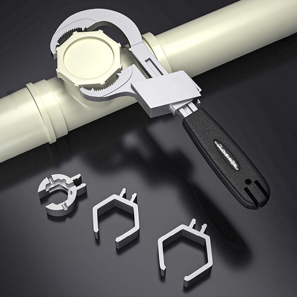 Universal Multi-function Adjustable Wrench Aluminium Alloy Open Wrench