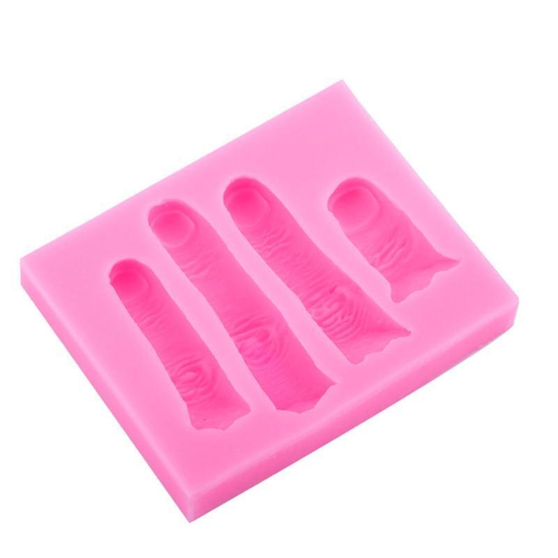 Simulation of Broken Fingers Shape Chocolate Candy Molds Craft DIY Mold Home