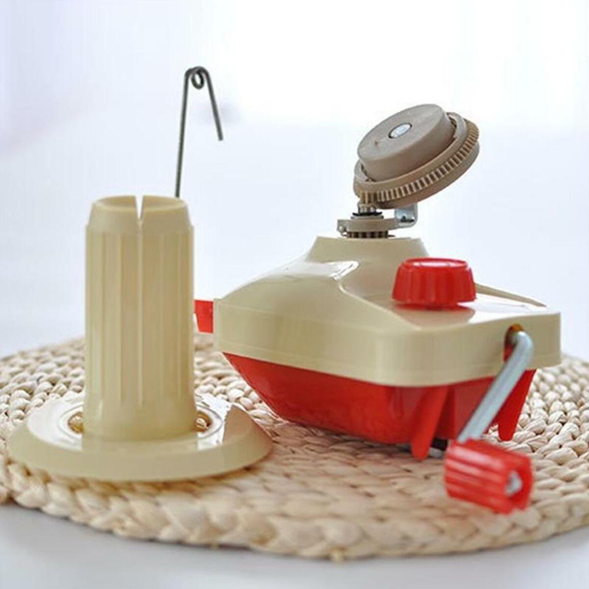 Wool Fiber Ball Winder Manual  Set up and Use Low Noise String Holder