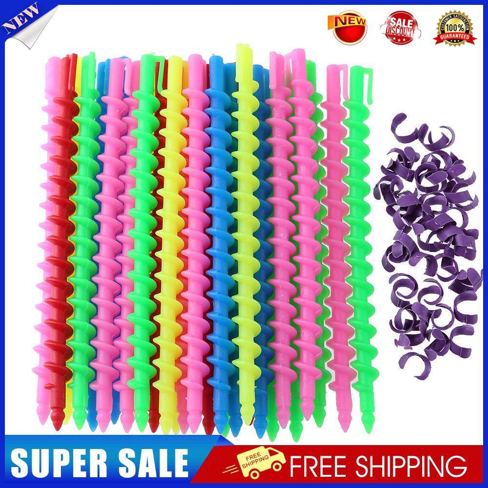 Long Spiral Hair Perm Rod Hairdressing Styling Curler Rollers (04 30pcs)