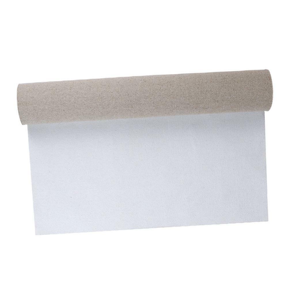 2x Blank Linen Canvas Oil Acrylic Watercolor Hobby Painting Stretched Canvas