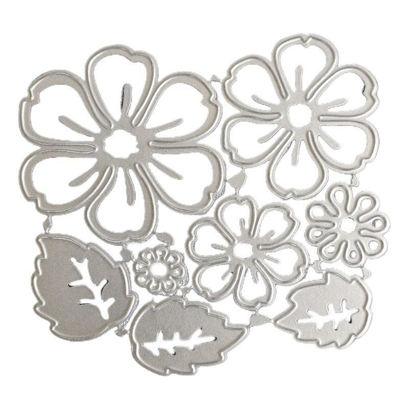 Flowers Leaves Metal Cutting dies Embossing Mould for Card Making Scrapbooking