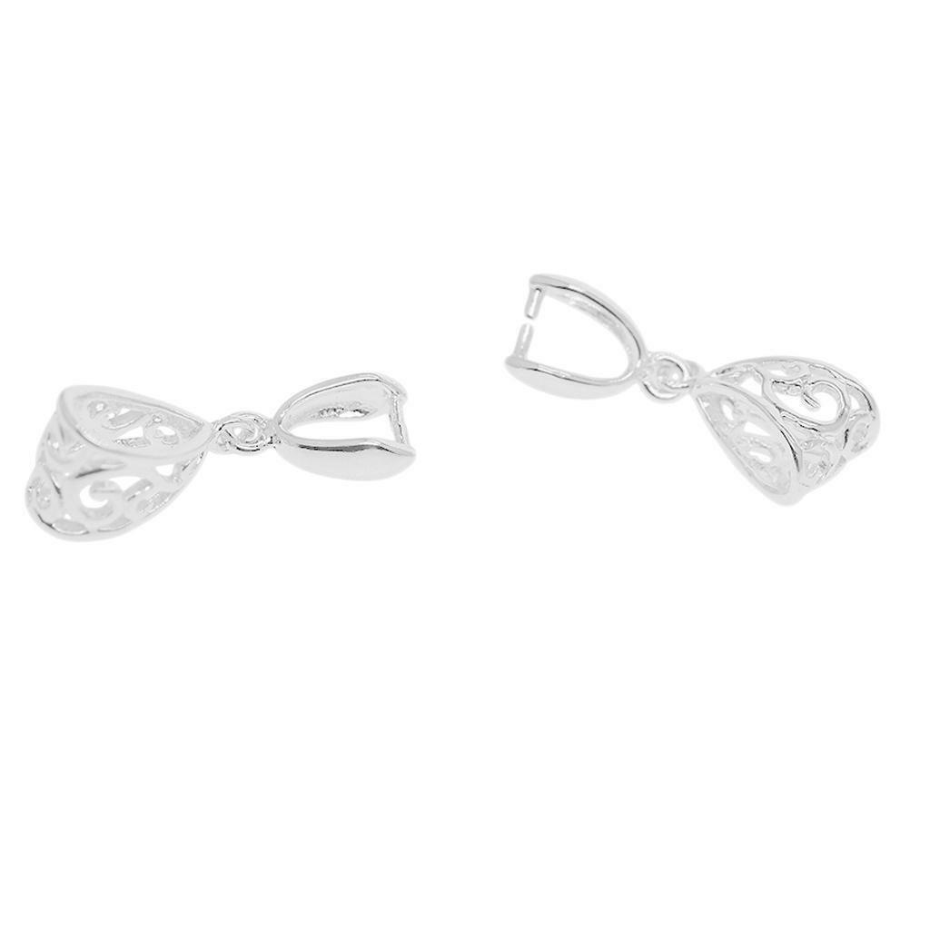 10-Packs  Plated Pendant Bails  Clasps DIY Jewelry Findings