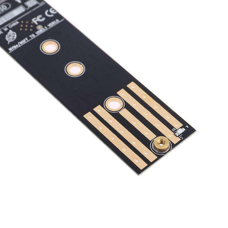 PCI-E NVME NGFF to USB 3.1 M.2 SSD Hard Disk Case Enclosure for 2242/2260/2280