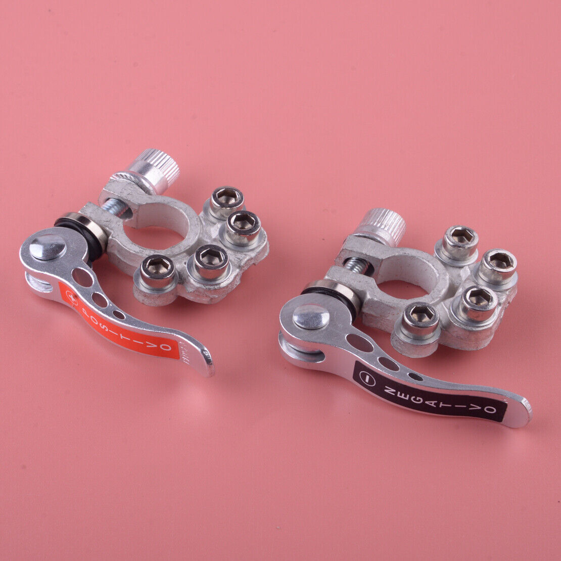 2x Car Battery Terminal Connector Kit Adjust Disconnect Clamp Quick Release Tool