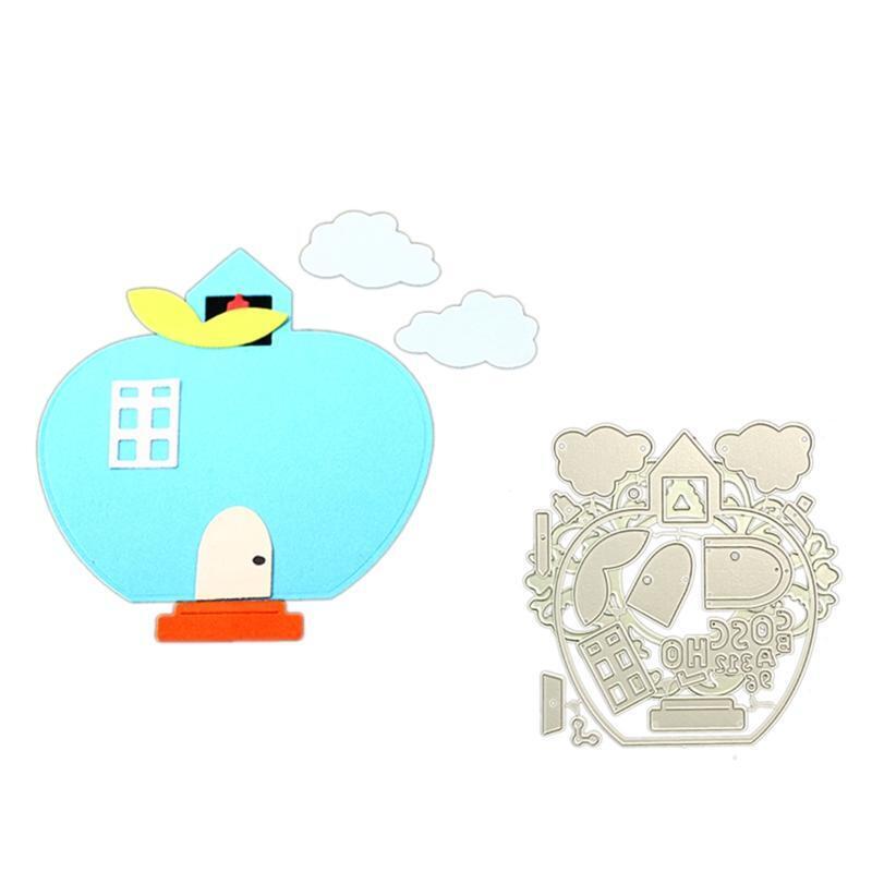 Cartoon Airplane Cutting Dies Stencil Scrapbooking DIY Album Stamp Paper Card
