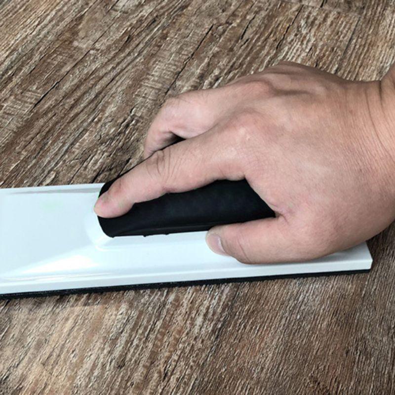 Plastic Sanding Block Dustless Dust Free Dry Grinder Hand Push Plate Grinding