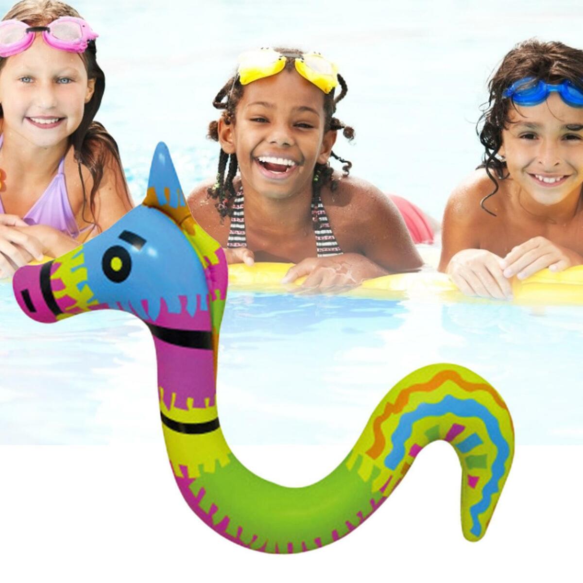 2x  Folding Cartoon Inflatable Floating Noodle Swimming