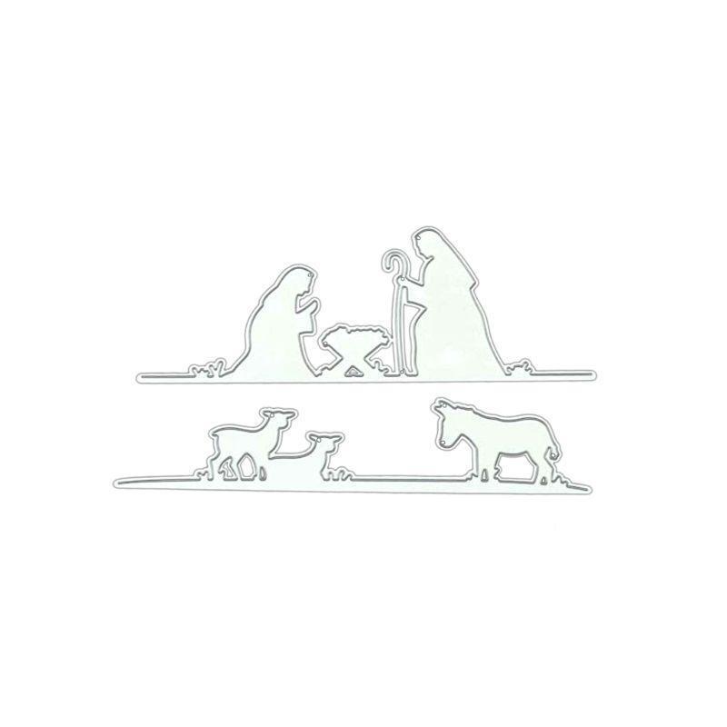 Creative Salah Metal Die Cuts Stencil Blade Punch Stencils Embossing Template
