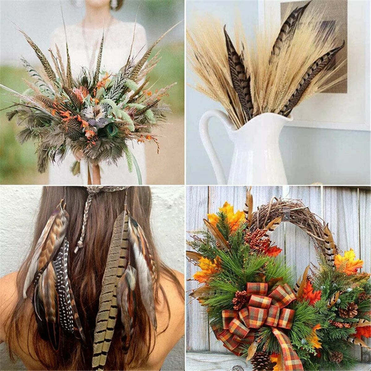 Wedding Home Craft Natural Pheasant Feathers Pheasant Tail Feathers Party