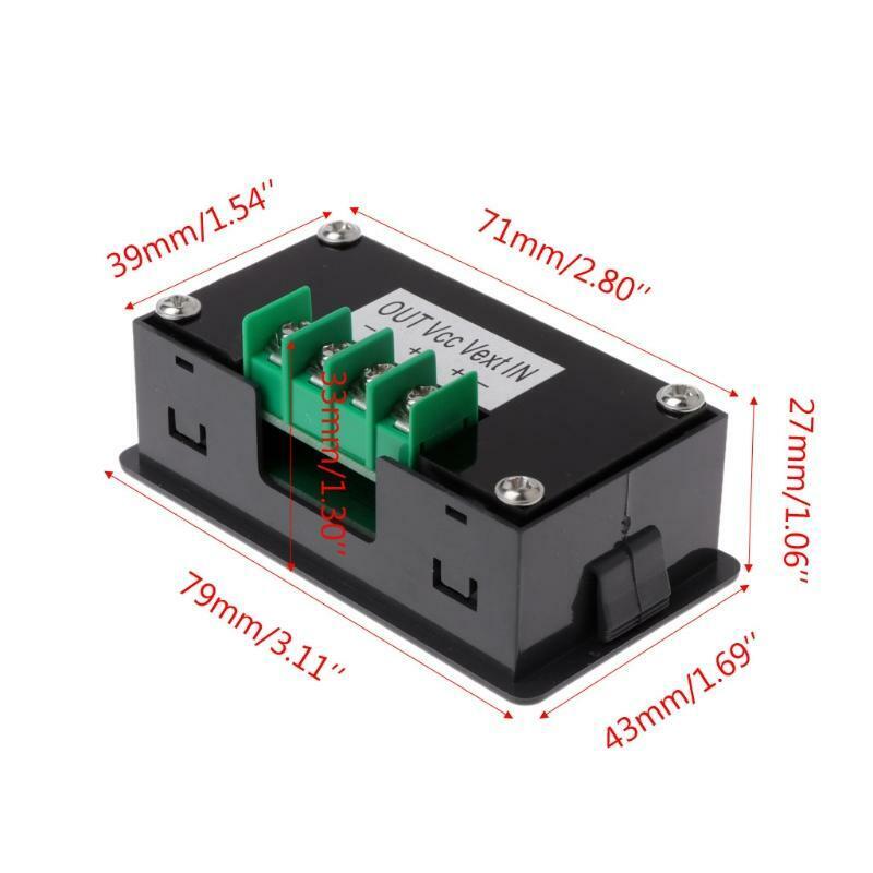 LCD Digital Volt Current AH WH Watt Tester Charge-Discharge Monitor 0-90V 100A