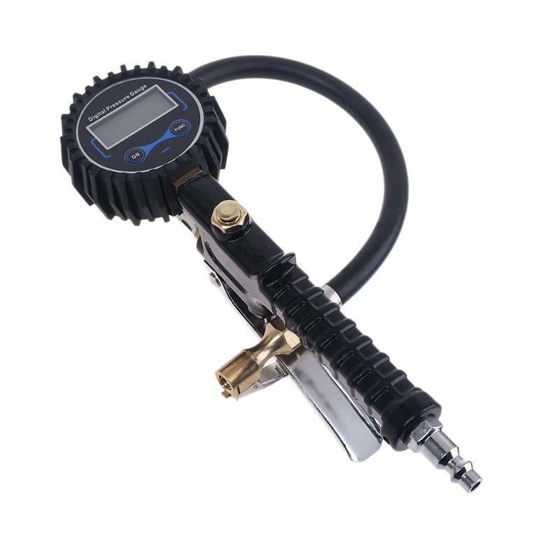 Digital Tire Inflator with Pressure Gauge Air Chuck with Quick Connect Coupler