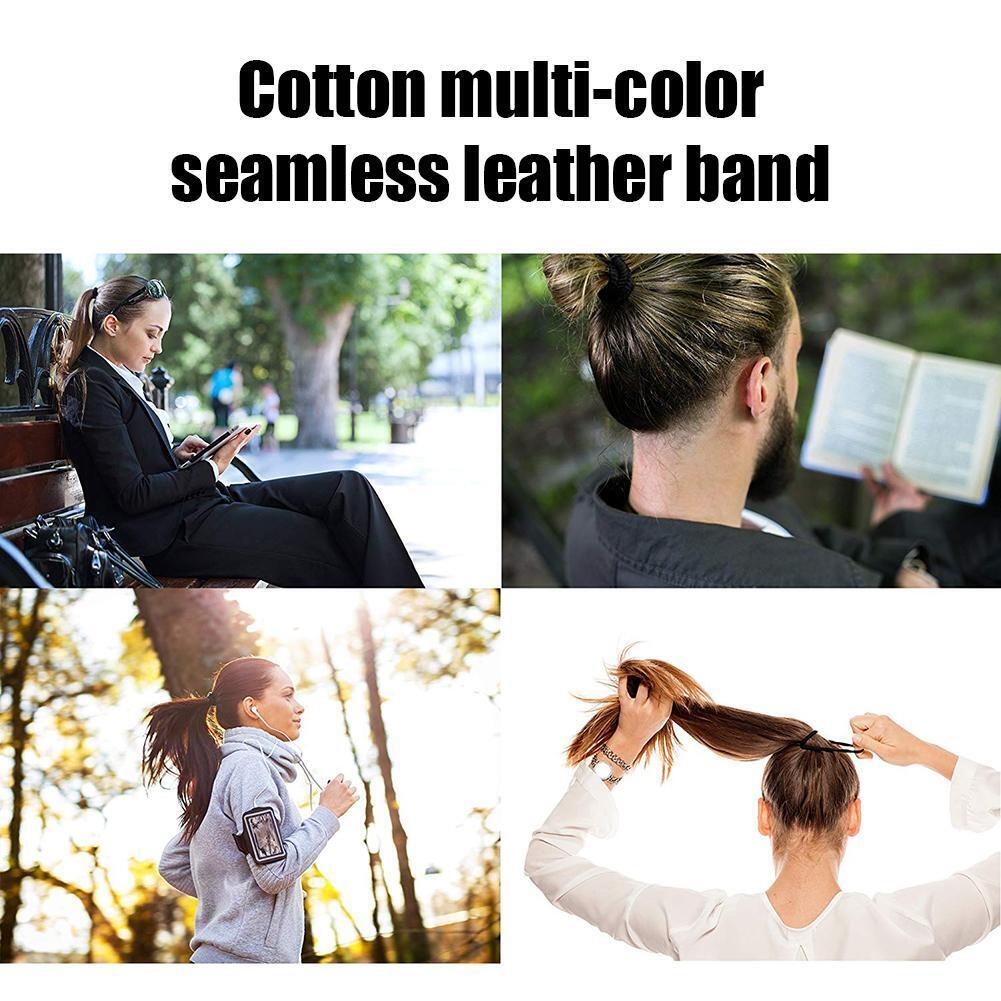 50pcs Elastic Rubber Band Women Hair Rope Ties Girls Kids Ponytail Holder