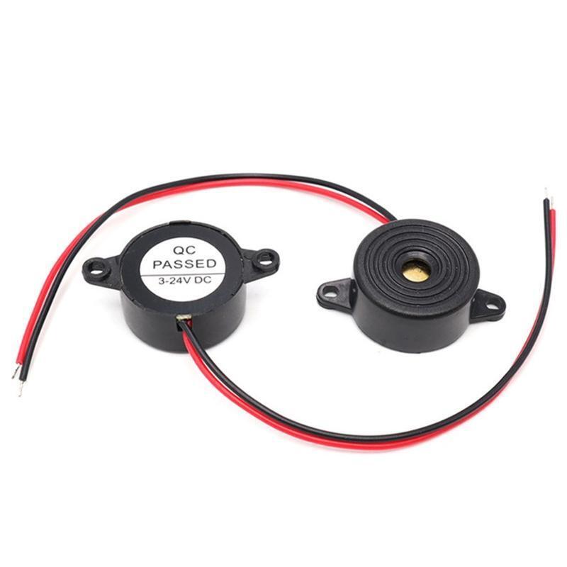 Car 95DB Emergency Alarm Sounder DC 3-24V Electronic Buzzer Alarm Sounder