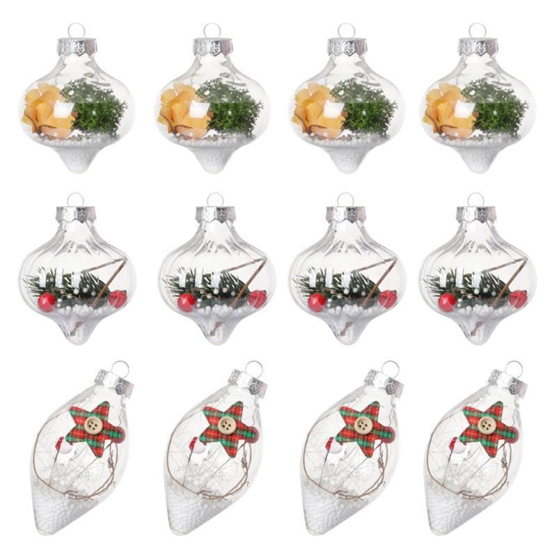 Interesting Christmas Balls Pendant Home Porch Ornaments Xmas Atmosphere Sign