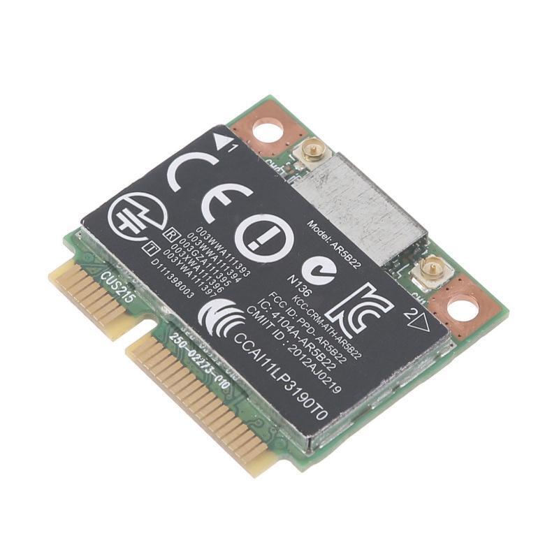 Killer AR5B22 2.4/5Ghz Wireless 802.11A/B/G/N BT4.0 Half MINI PCI-E WIFI Card