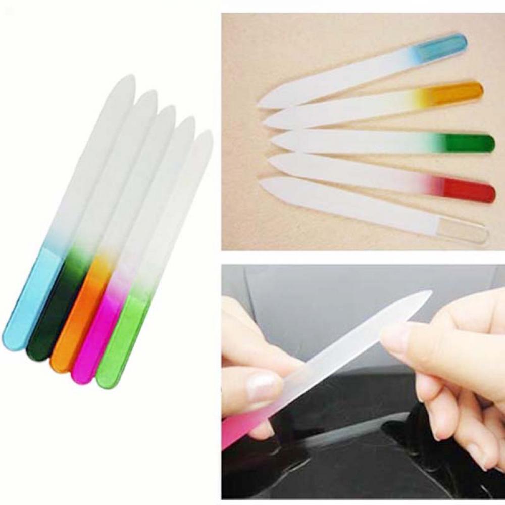 Hot Sell Durable Glass Tool Manicure Device Crystal Nail File Buffing