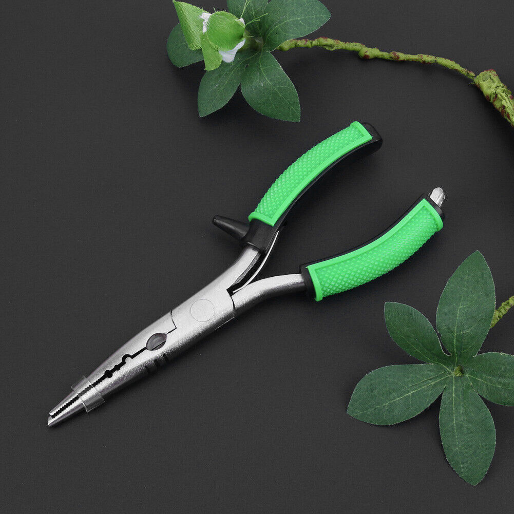 1pc High Carbon Steel Metal Fishing Split Ring Pliers Cutters Hook Remover