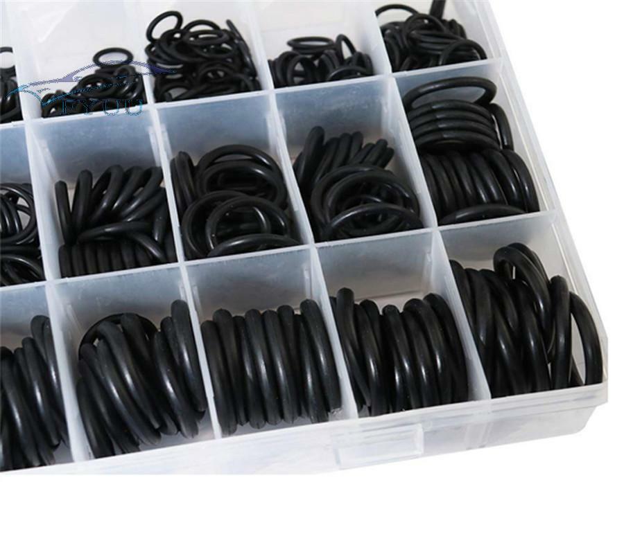 1x Case 800x Rubber O-Ring Black Assortment Set Gasket Automotive Seal Kit
