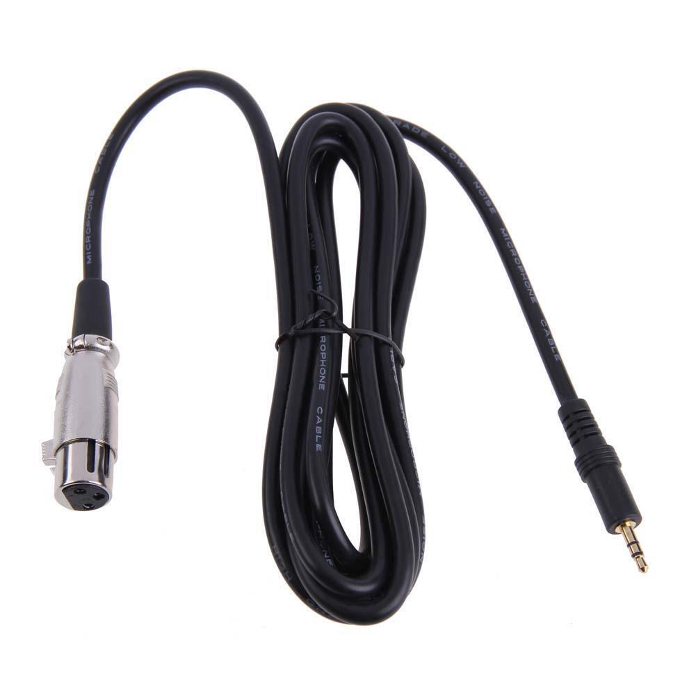 3.5 mm XLR Male to Female Microphone Sound Cannon Cable Amplifiers Cord