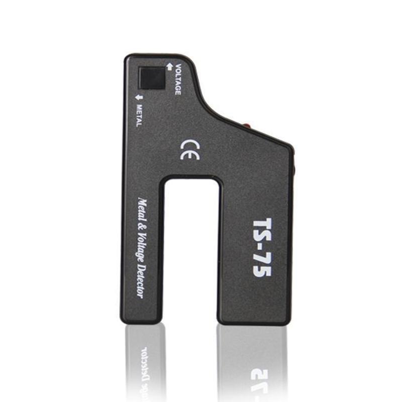 Electric Cable Circuit Tester Metal & Voltage Detector with LED Flash Durable