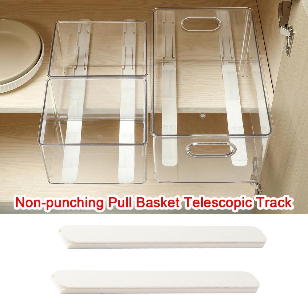 Runners Buffer Track Drawer Slides Bearing Slides Basket Pull Track Slide Steel