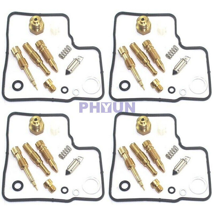 4SET For VFR750F RC24 VFR 750 F 1986-1987 Carburetor Repair Kit Rebuild Set