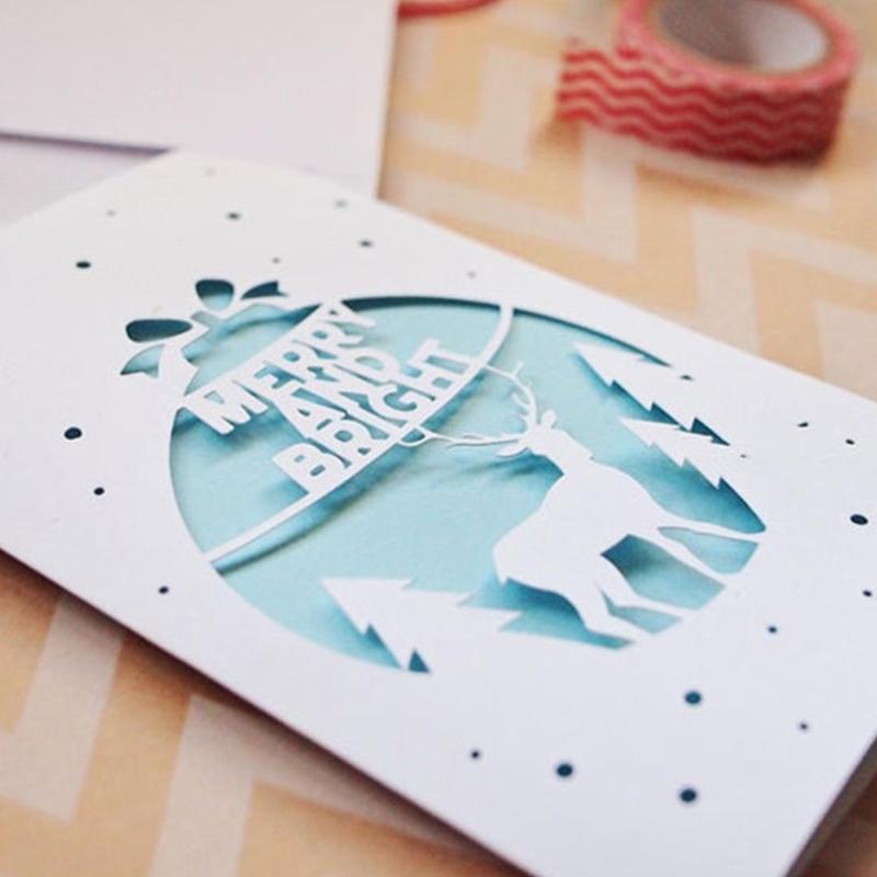 Exquisite Christmas Metal Cutting Die for DIY Christmas Cards Scrapbooking Craft