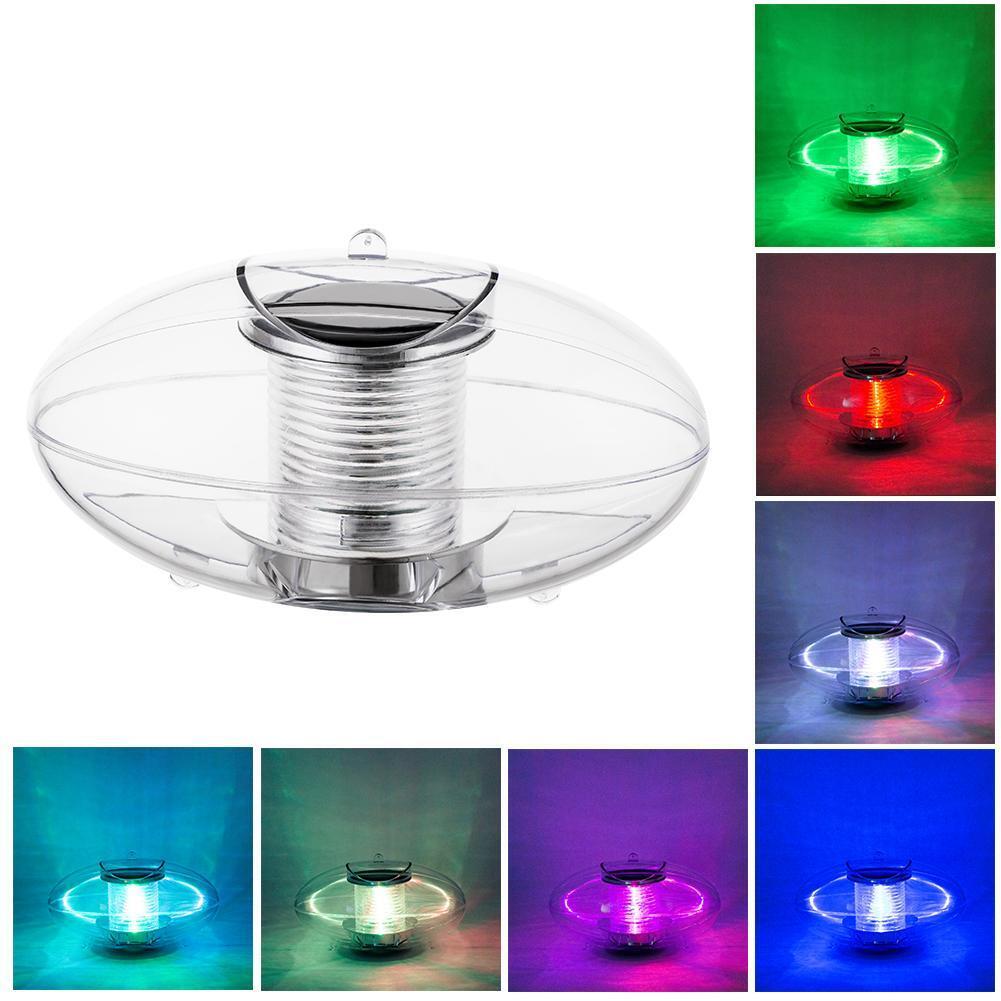 Colorful LED Underwater Solar Light Swimming Pool Floating Decorative Lamp