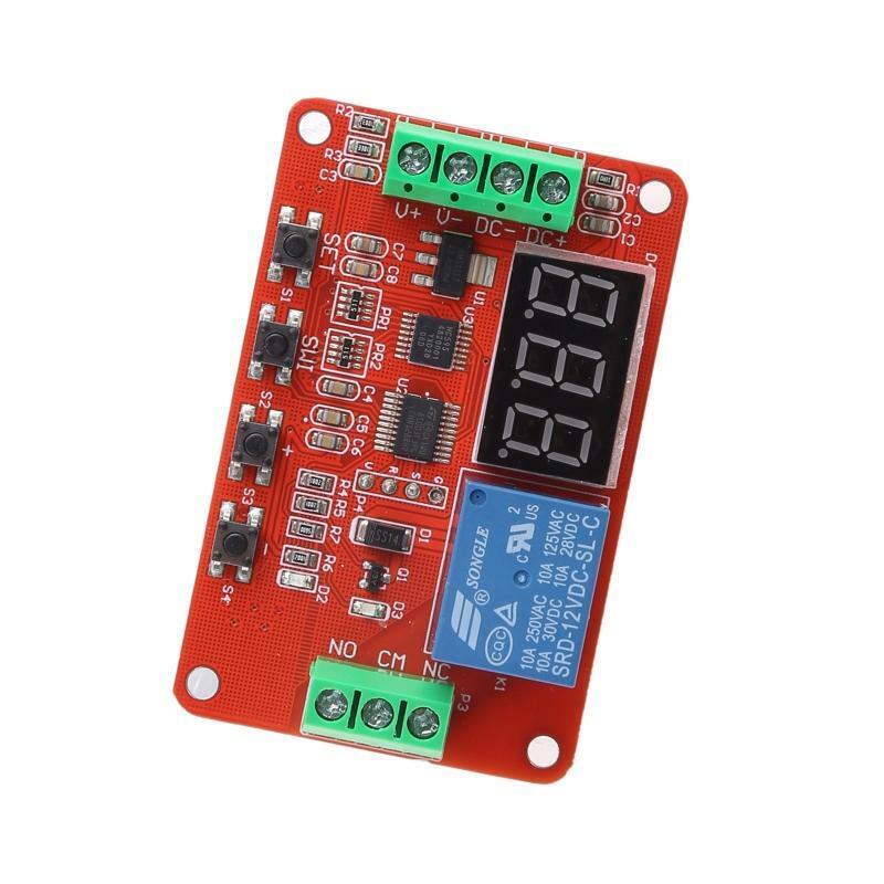 DVB01 Digital Display Window Voltage Comparator Measurement Charge Discharge