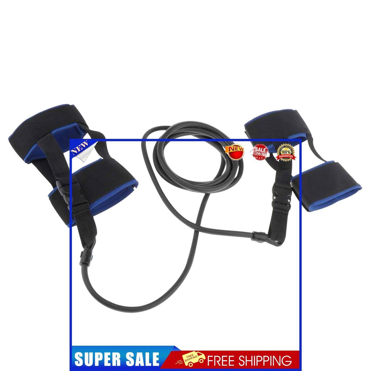 Professional Swimming Pool Resistance Band with Adjustable Ankle Straps