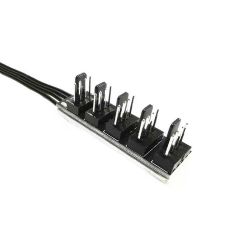 Internal Motherboard Fan Power Extension Cable 4-Pin PWM Fan Power Supply Cable