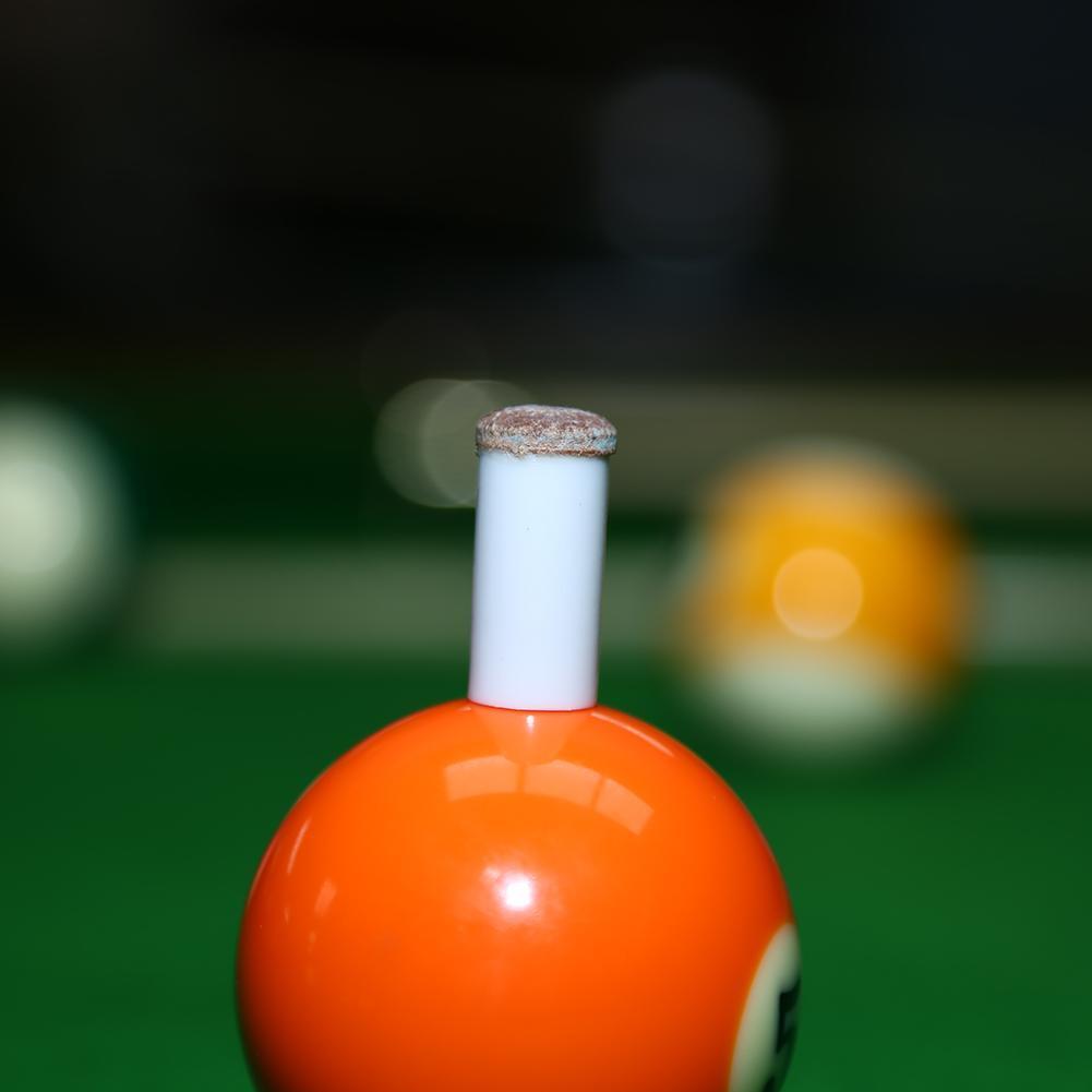 5pcs Slip-on Pool Cue Tips Snooker Cue Ferrule Billiard Accessories (11mm)