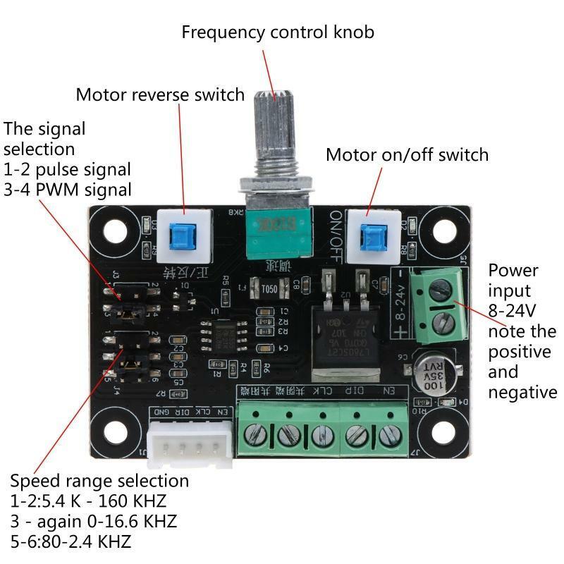 MKS-osc Stepper Motor Pulse Signal Generator Module For Stepper Motor Driver