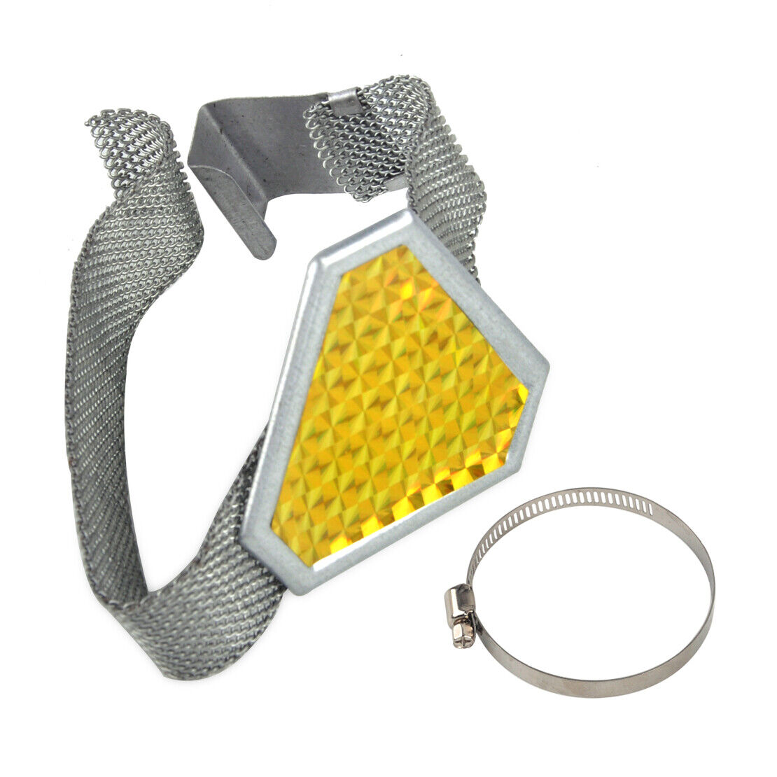 Yellow Anti Static Reflective Belt Reflector Noise Elimination Earth Strap Li