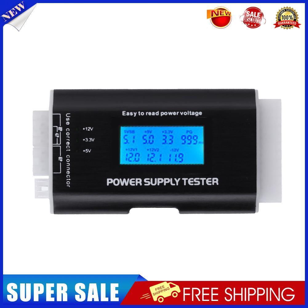 Digital LCD Display PC Power Supply Tester Checker ATX Measuring Tester