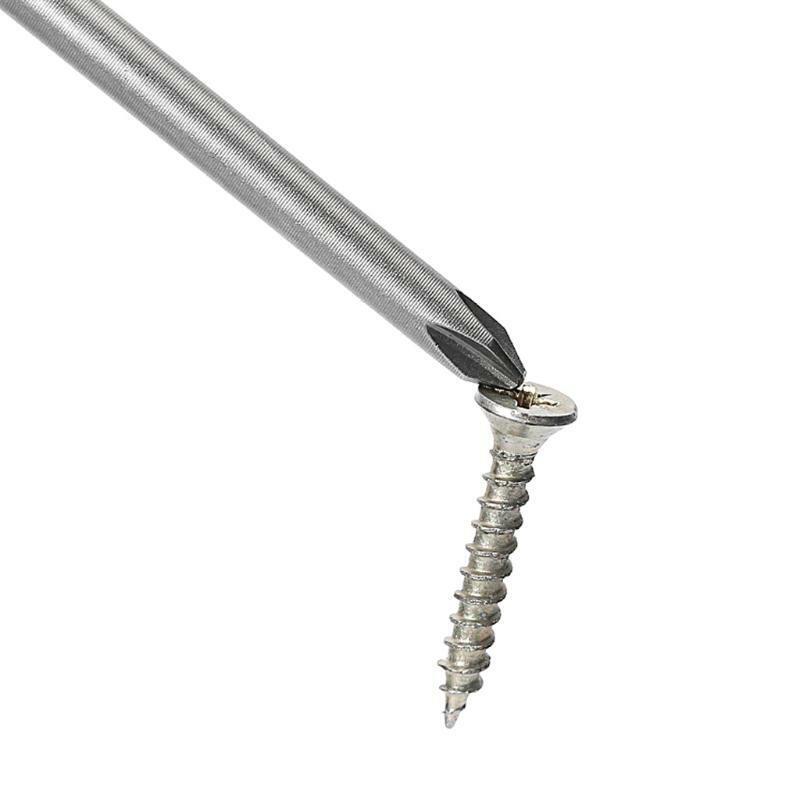 5 Pcs 1/4'' 150mm Long S2 Magnetic Cross Head PH1 PH2 Electric Screwdriver Bit