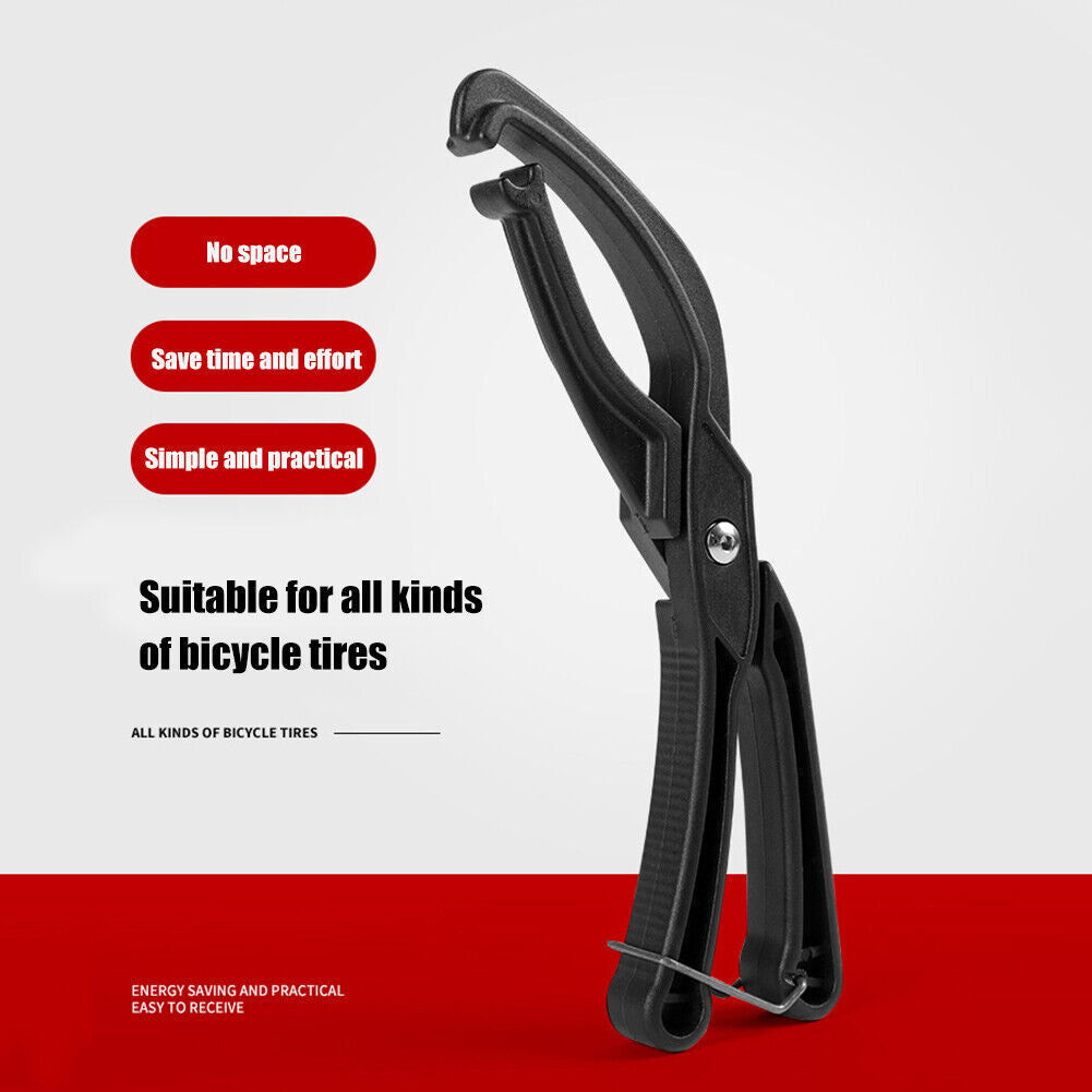 2pcs Bicycle Tire Pliers Clamp Set Bike Tyre Remover Clip Repair Tools