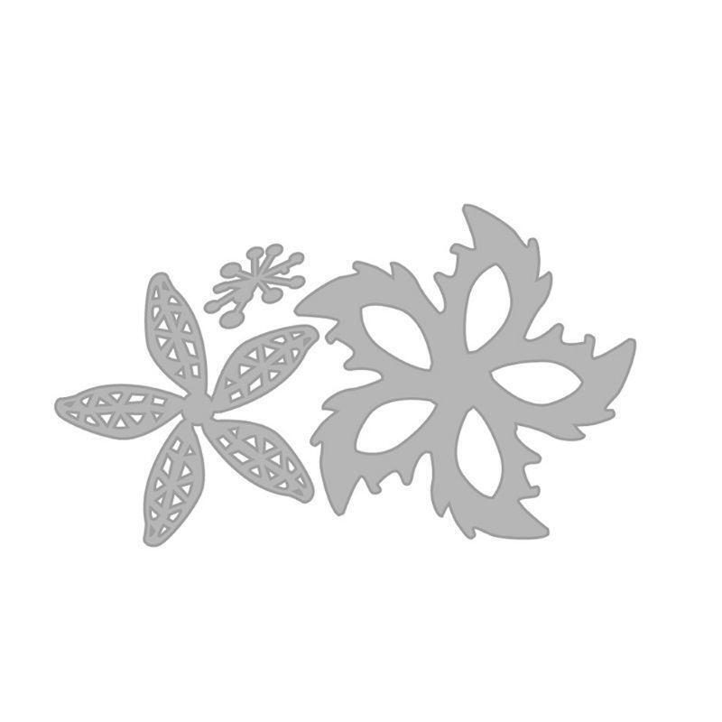 Decorative Flowers Metal Cutting Dies Stencil Scrapbooking DIY Album Stamp Paper