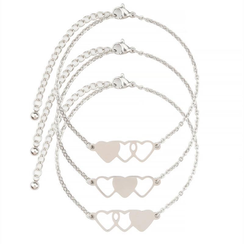 Best Friend Are Sisters Wish Bracelet/anklet Her Heart-shaped Jewelry Gift